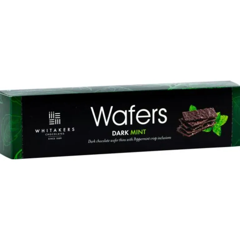 Whitakers Dark Mint Wafers