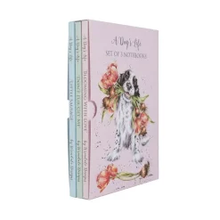 Wrendale 'A Dogs Life' Set Of 3 Notebooks