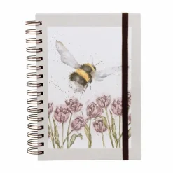 Wrendale Bee Spiral Bound Notebook A5
