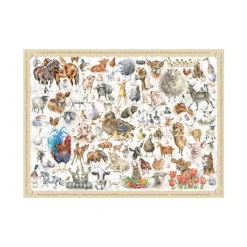 Wrendale Farmyard Friends Puzzle