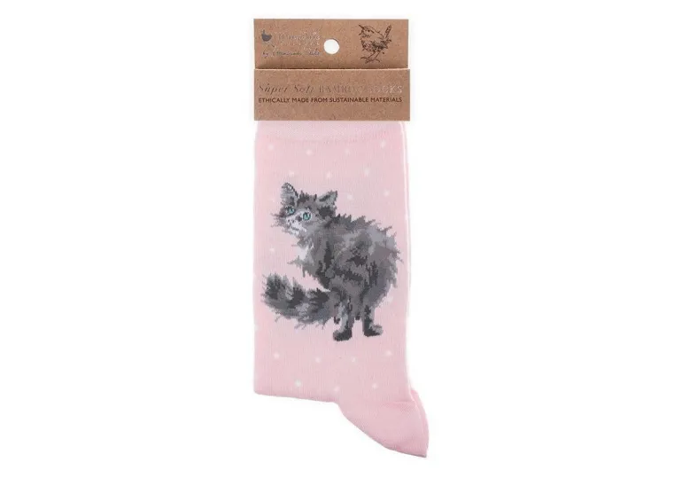Wrendale 'Glamour Puss' Socks